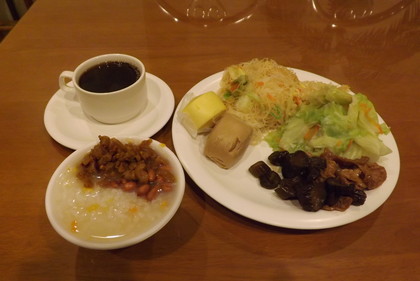 閤家溫泉會館の朝食